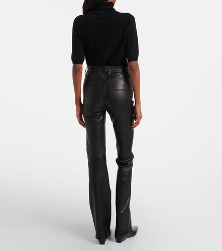 Pantaloni flared Reboot in pelle - Frame - Modalova