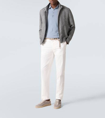 Jacke aus Seide, Leinen und Wolle - Brunello Cucinelli - Modalova