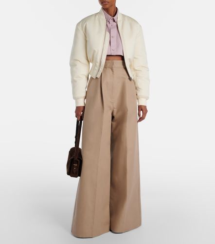 Balenciaga Cropped bomber jacket - Balenciaga - Modalova