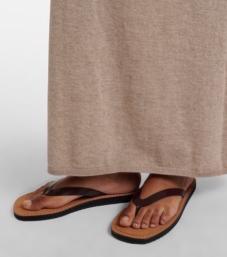 The Row City leather thong sandals - The Row - Modalova