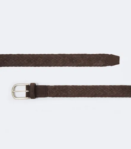 Canali Braided suede belt - Canali - Modalova