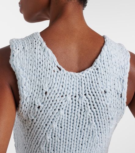 Khaite Cassie knitted cotton top - Khaite - Modalova