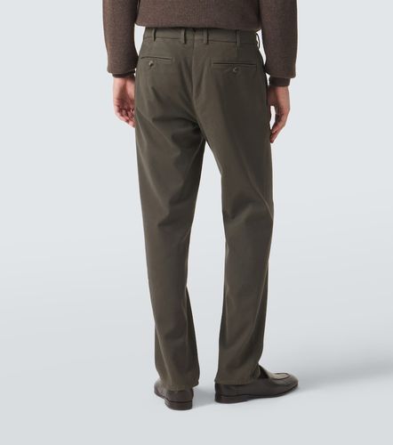 Pantaloni chino regular in misto cotone - Agnona - Modalova
