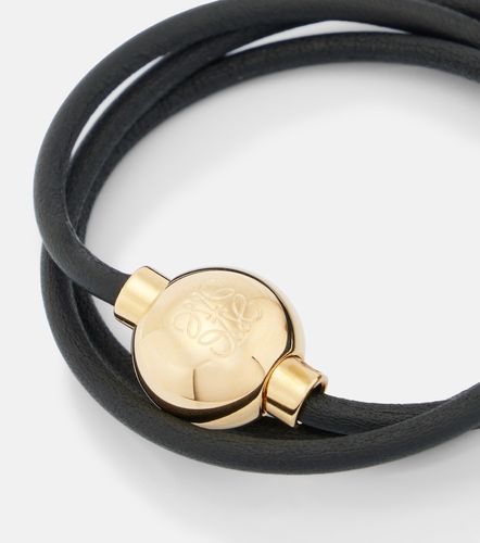 Loewe Pebble leather bracelet - Loewe - Modalova
