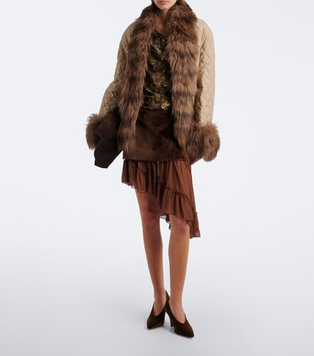 Steppjacke mit Shearling - Jacques Wei - Modalova