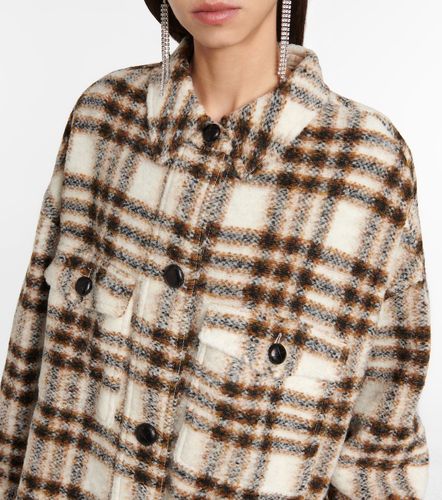 Fontizi checked wool-blend coat - Marant Etoile - Modalova