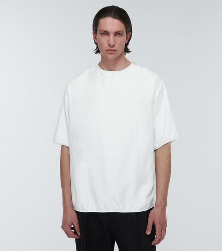 Blouson silk blend T-shirt - Jil Sander - Modalova