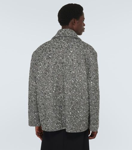 Embellished boucle wool-blend jacket - Valentino - Modalova