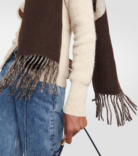Echarpe logo virgin wool scarf - Jacquemus - Modalova