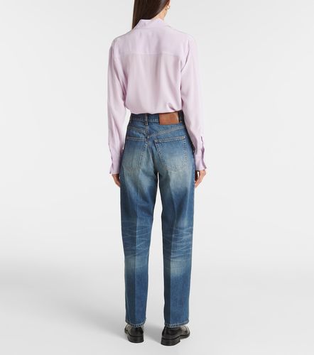 Jeans rectos de tiro bajo - Victoria Beckham - Modalova