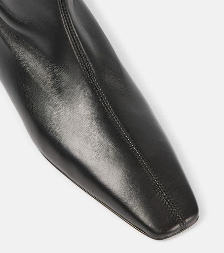 Toteme Sock leather sock boots - Toteme - Modalova