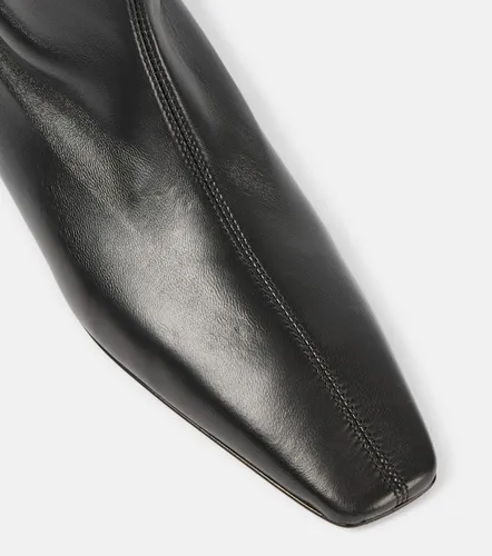 Toteme Sock leather sock boots - Toteme - Modalova