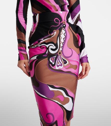 Pucci Orchidee pencil skirt - Pucci - Modalova