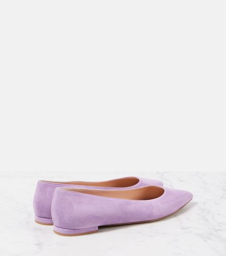 Gianvito suede ballet flats - Gianvito Rossi - Modalova