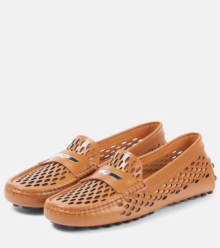 Mocasines Gommino de piel perforada - Tod's - Modalova