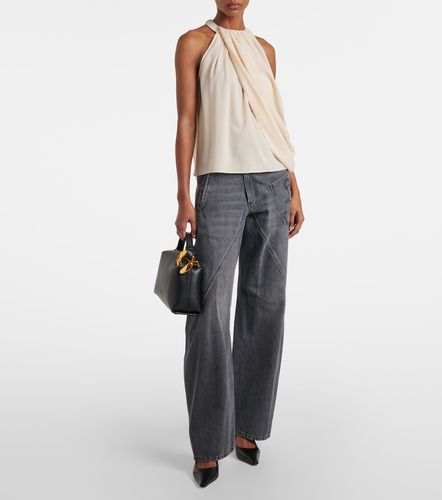 JW Anderson Draped wool-blend top - JW Anderson - Modalova