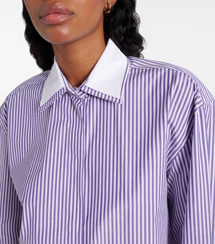 Camicia Tubinga in popeline a righe - Max Mara - Modalova
