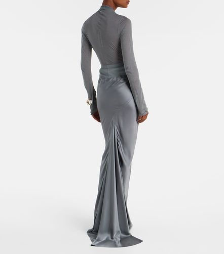Rick Owens Gonna lunga Coda in raso - Rick Owens - Modalova