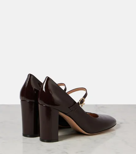 Patent leather Mary Jane pumps - Gianvito Rossi - Modalova