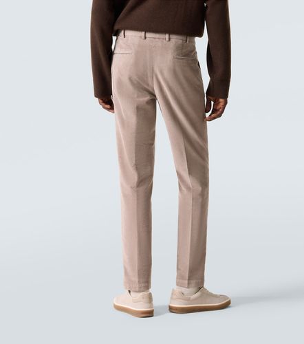 Cotton-blend corduroy slim pants - Thom Sweeney - Modalova