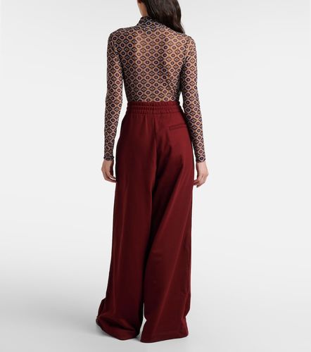 Pantalones deportivos de jersey de algodón - Dries Van Noten - Modalova