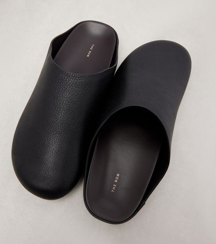 The Row Hudson leather mules - The Row - Modalova