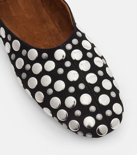 Jane studded suede ballet flats - Khaite - Modalova