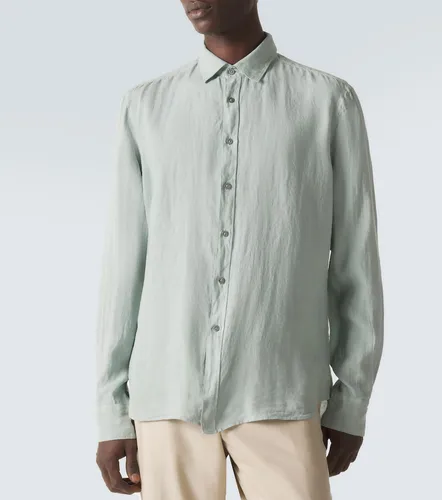Canali Camicia in lino - Canali - Modalova