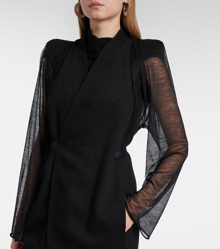 Rick Owens Cyclops wool wrap coat - Rick Owens - Modalova