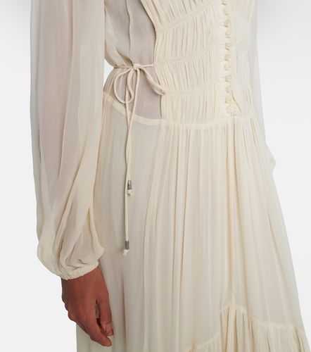 Briane gathered muslin maxi dress - Marant Etoile - Modalova