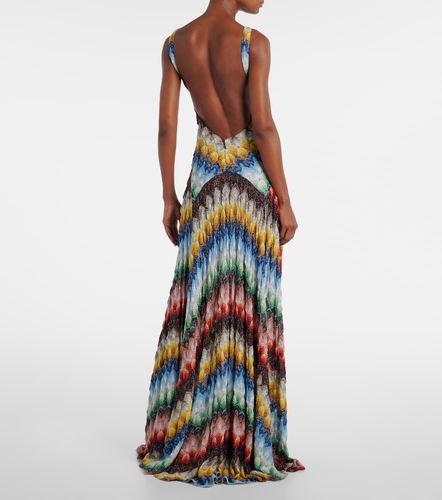 Missoni Open-back lame maxi dress - Missoni - Modalova