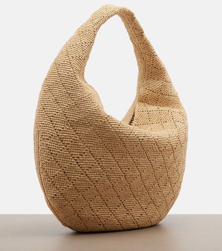 Icare Medium raffia shoulder bag - Saint Laurent - Modalova