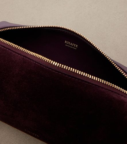 Borsa a tracolla Kye in suede e pelle - Khaite - Modalova