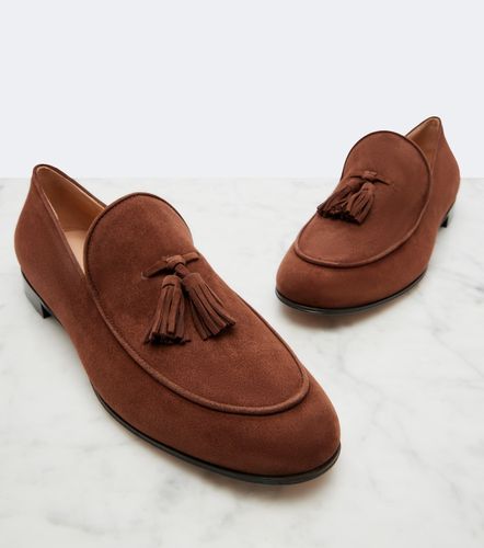 Tasseled suede loafers - Gianvito Rossi - Modalova
