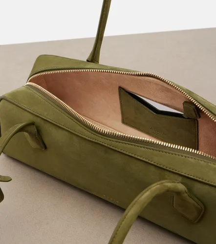 Le Teckel Medium suede shoulder bag - Alaia - Modalova