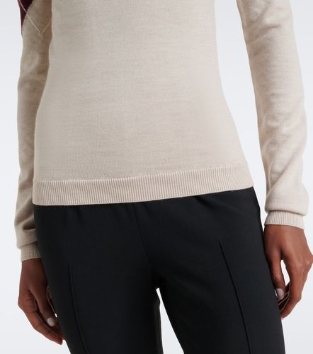 Pullover Argyle in lana vergine - Mugler - Modalova