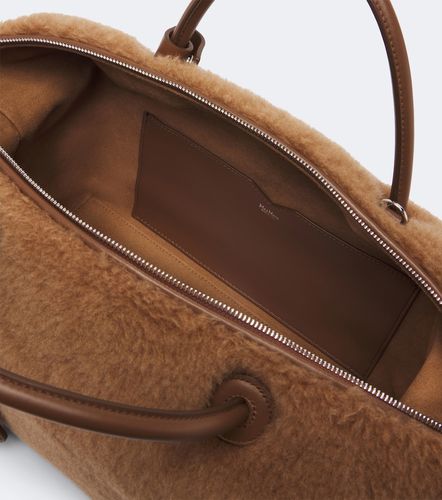 Bolso Large de teddy con piel - Max Mara - Modalova