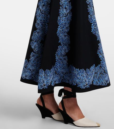 Alessia knitted jacquard midi skirt - Ulla Johnson - Modalova