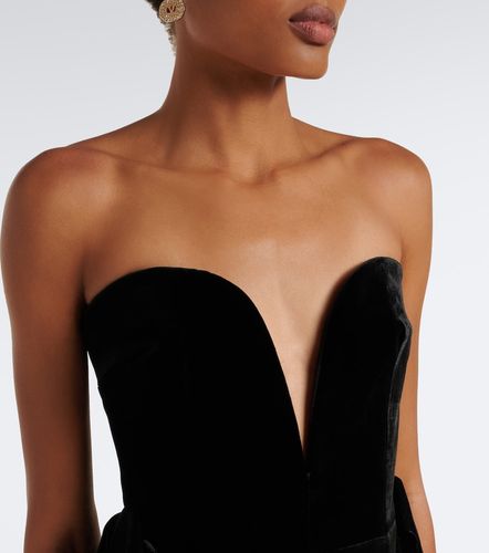 Abito lungo Delphis in velluto bustier - The New Arrivals Ilkyaz Ozel - Modalova