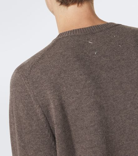 Printed virgin wool sweater - Maison Margiela - Modalova
