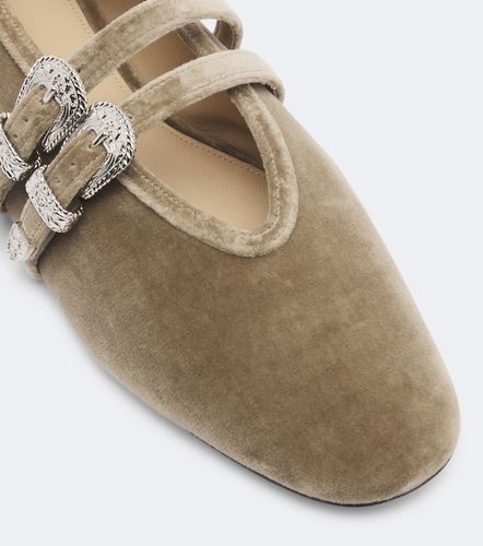 Le Monde Béryl Ballerinas Claudia aus Samt - Le Monde Beryl - Modalova