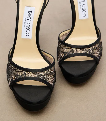 Pattie lace platform sandals - Jimmy Choo - Modalova