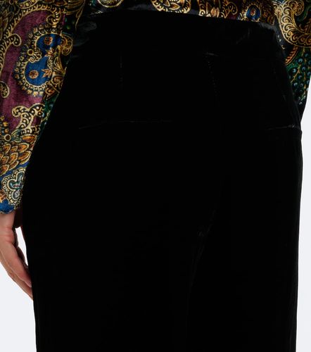 Pantalones anchos de terciopelo - Etro - Modalova