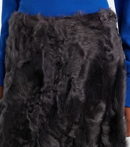 Yves Salomon Shearling midi skirt - Yves Salomon - Modalova