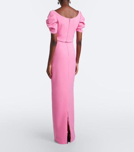 Vanina belted draped crepe gown - Safiyaa - Modalova
