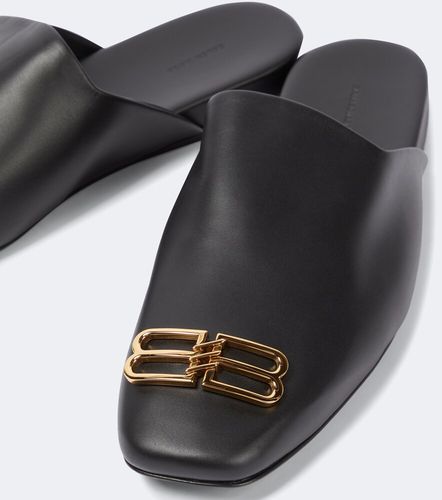 Balenciaga Cosy BB leather slippers - Balenciaga - Modalova