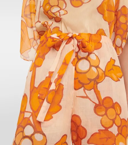 Etro Printed ramie pants - Etro - Modalova