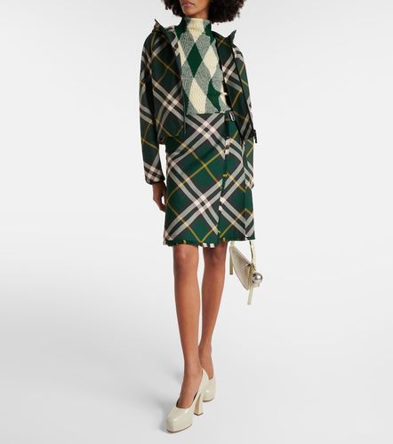 Argyle cotton and silk sweater - Burberry - Modalova