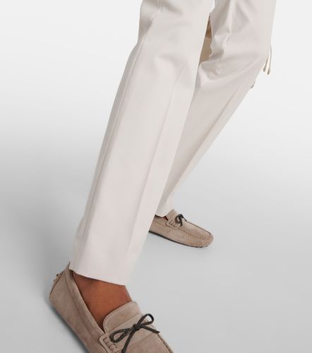Pantaloni slim in misto cotone - Brunello Cucinelli - Modalova