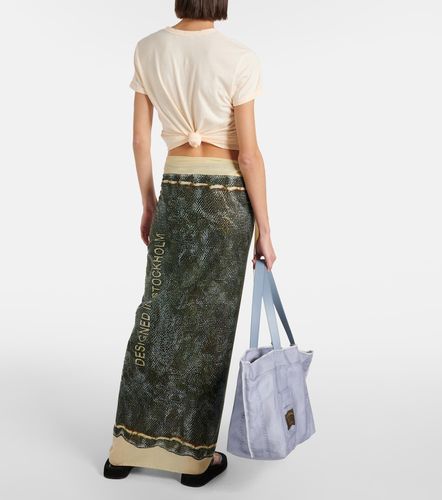 Bufanda de algodón con logo - Acne Studios - Modalova